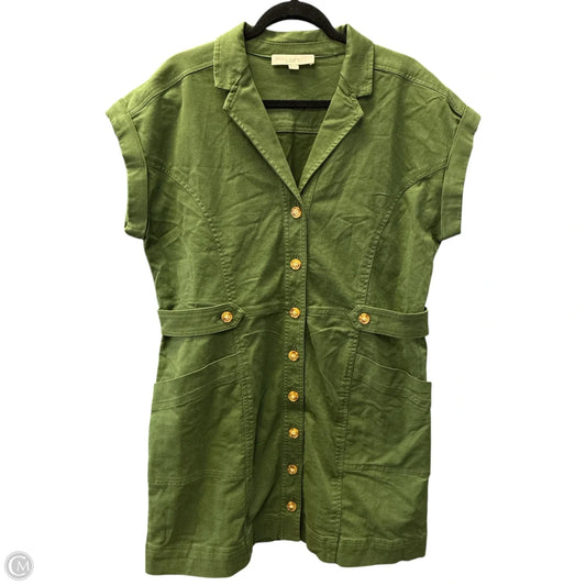 Dress Casual Short By Loft In Green, Size: Xl