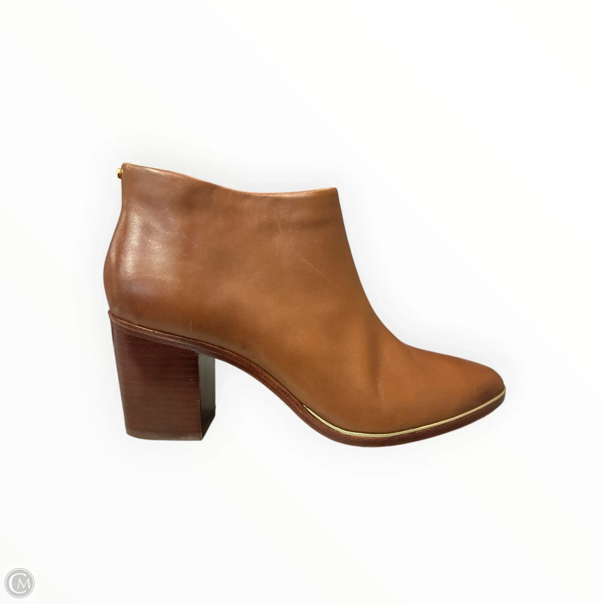 Boots Ankle Heels By Ted Baker In Brown, Size: 9.5