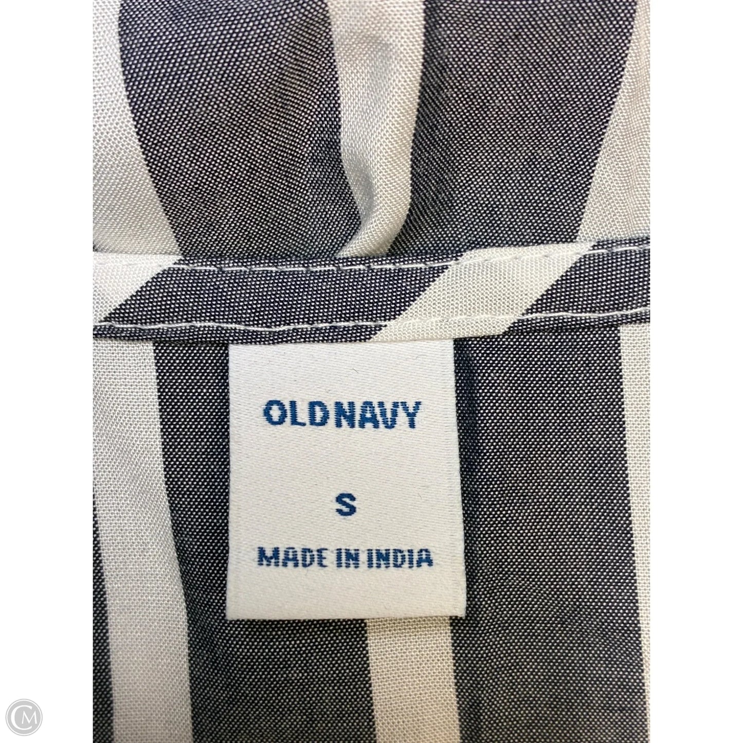 Dress Casual Short By Old Navy In Grey & White, Size: S