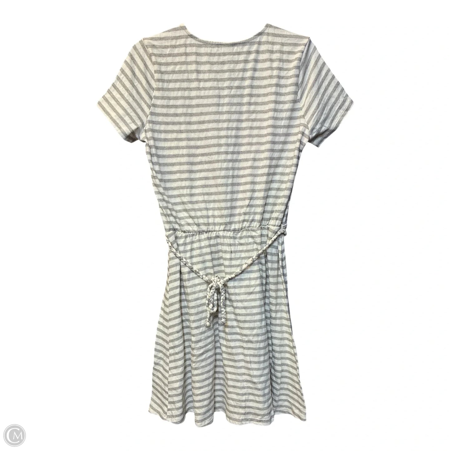 Dress Casual Short By Old Navy In Cream & Grey, Size: M