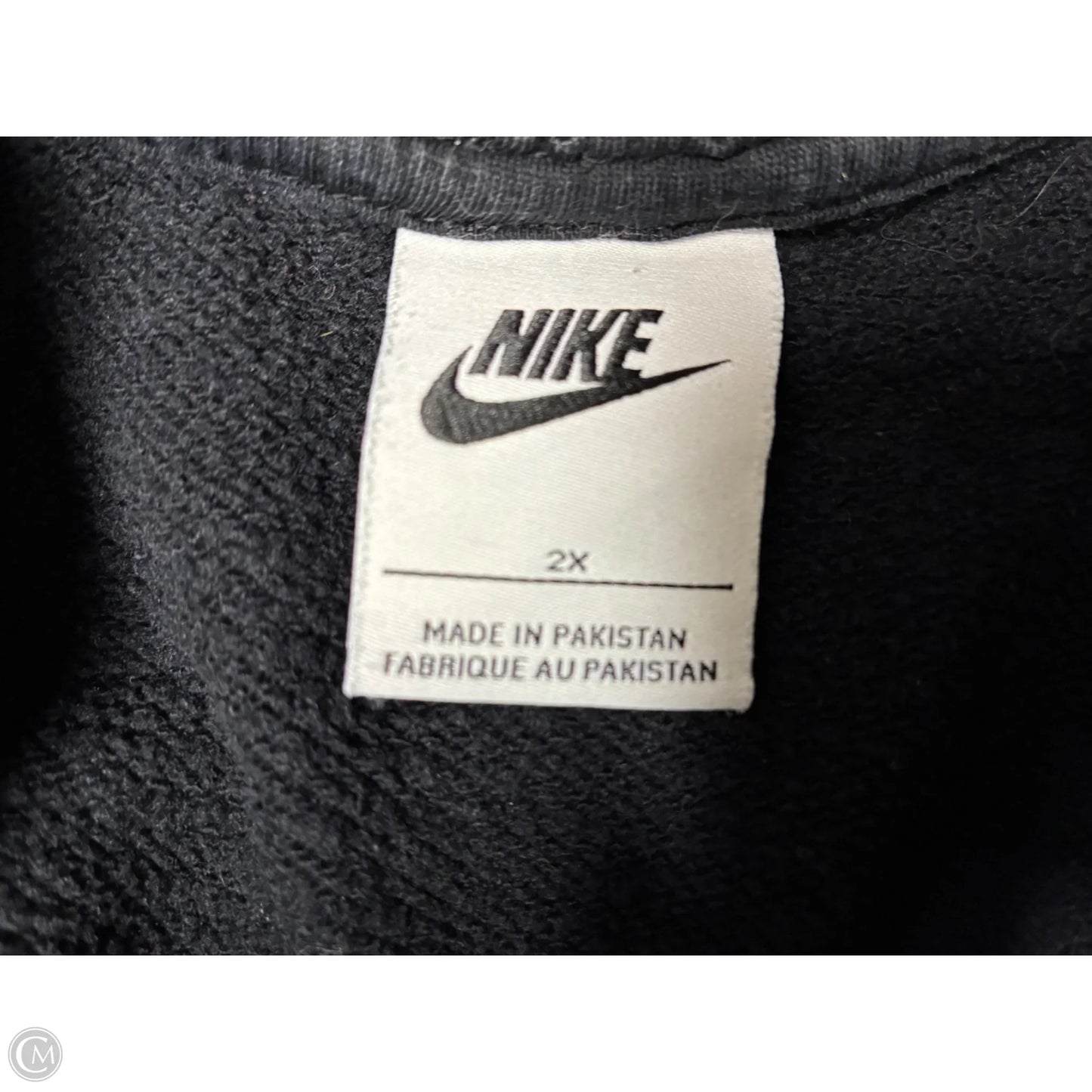 Sweatshirt Crewneck By Nike In Black, Size: 2x