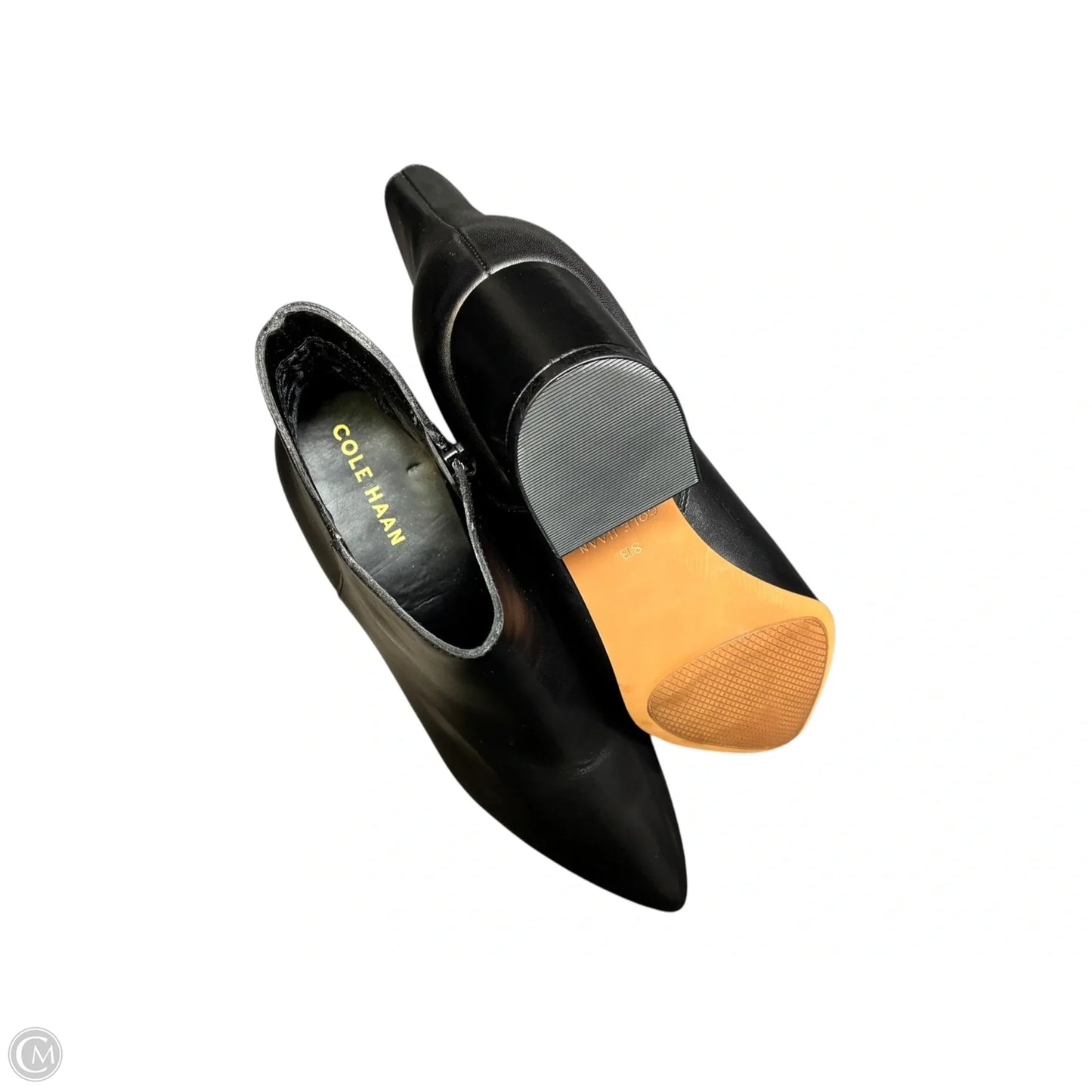 Boots Ankle Heels By Cole-haan In Black, Size: 8