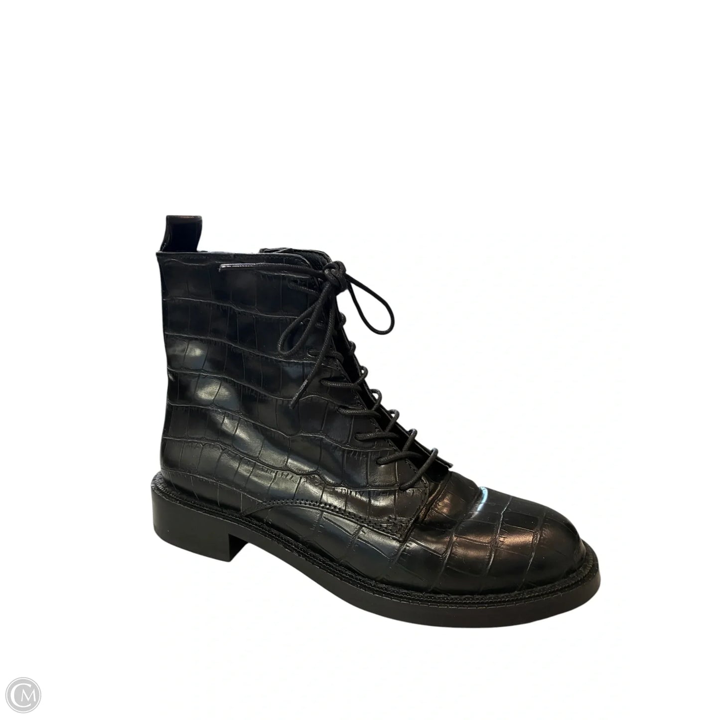 Boots Ankle Flats By Sam Edelman In Black, Size: 5