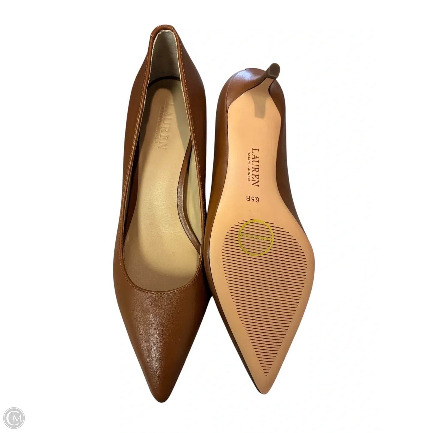 Shoes Heels Kitten By Lauren By Ralph Lauren In Brown, Size: 6.5