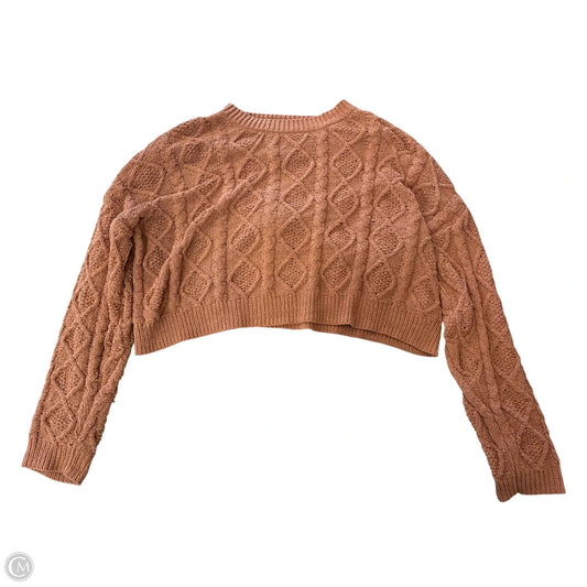 Sweater By Pink Rose In Tan, Size: M