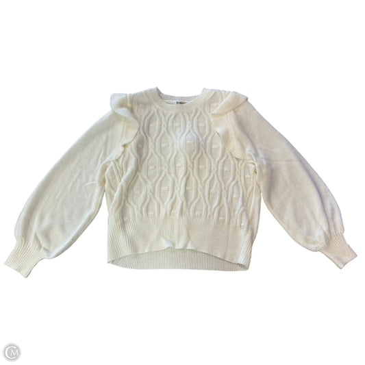 Sweater By Versona In Cream, Size: Xxl