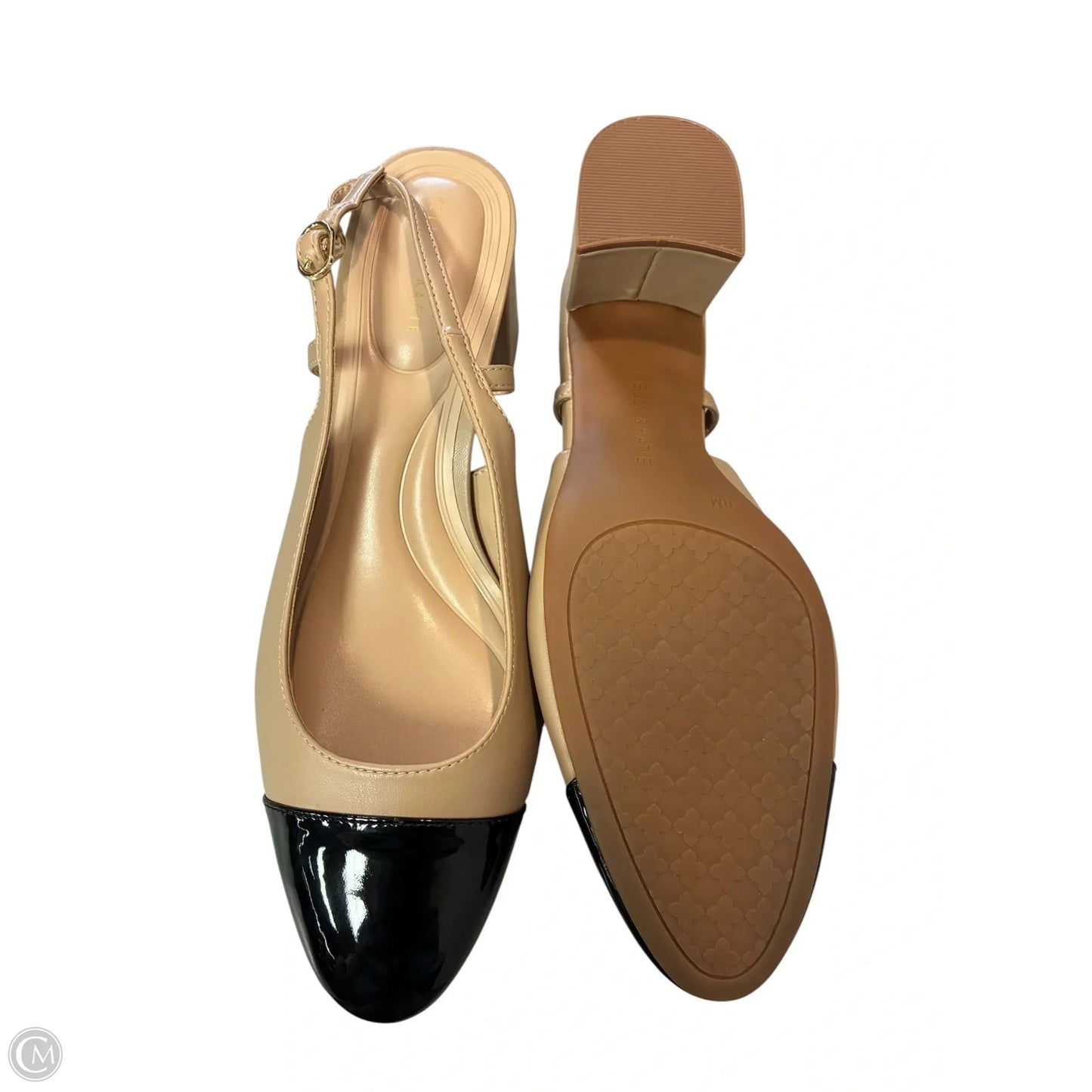 Shoes Heels Block By Kelly And Katie In Black & Brown, Size: 11