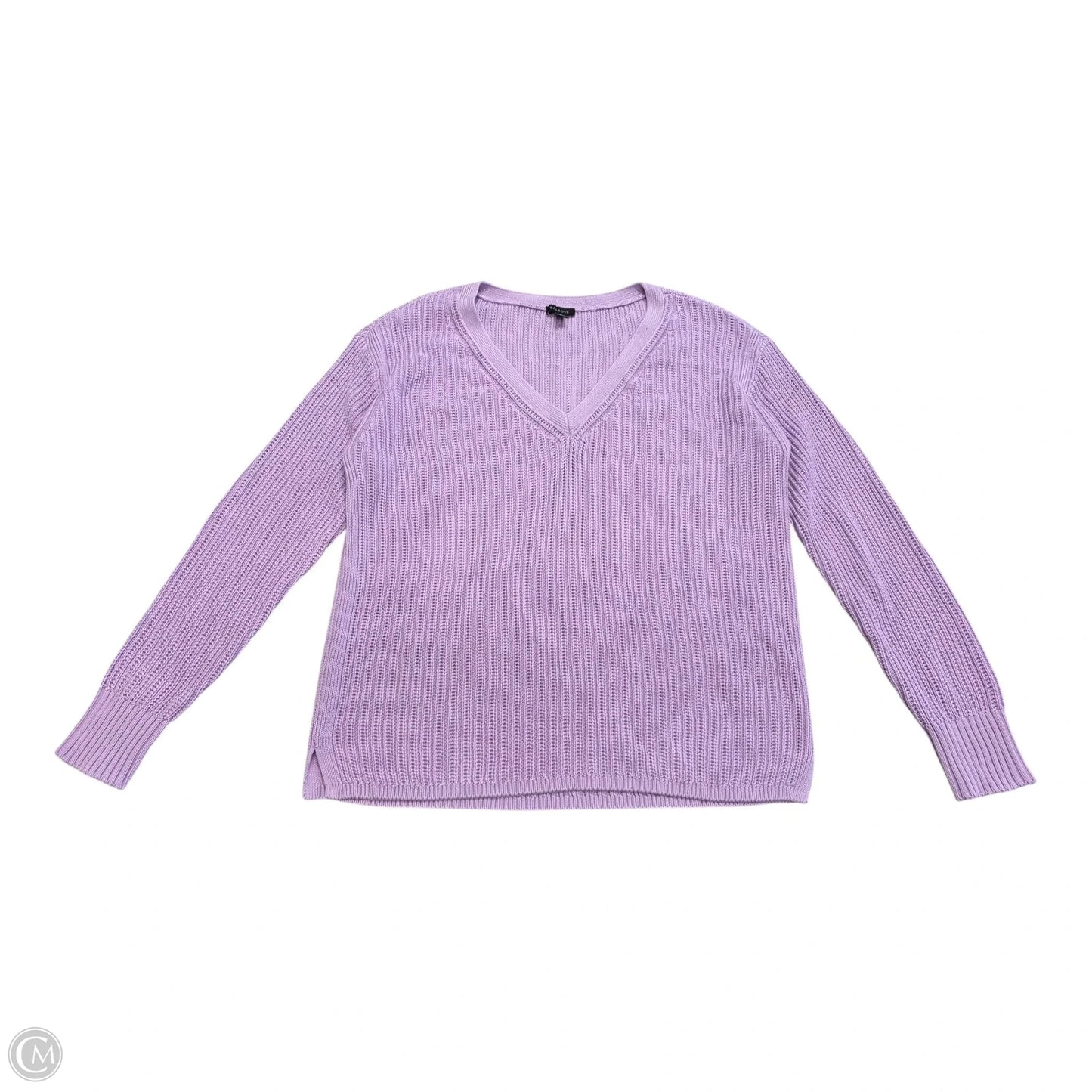 Sweater By Talbots In Purple, Size: M