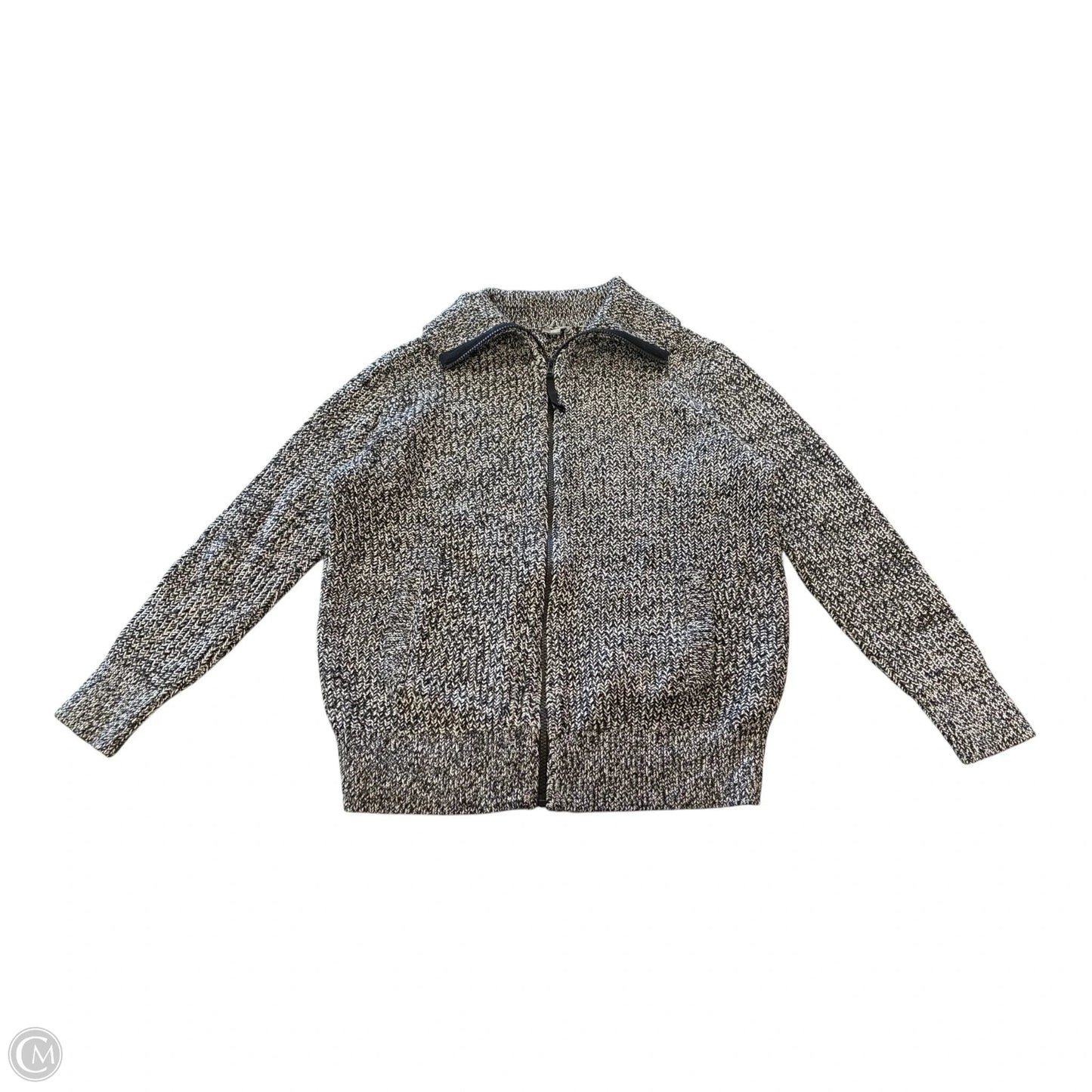 Jacket Other By Talbots In Black & White, Size: M