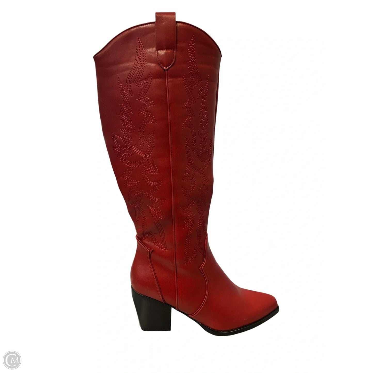 Boots Western By Dream Pairs In Red, Size: 10