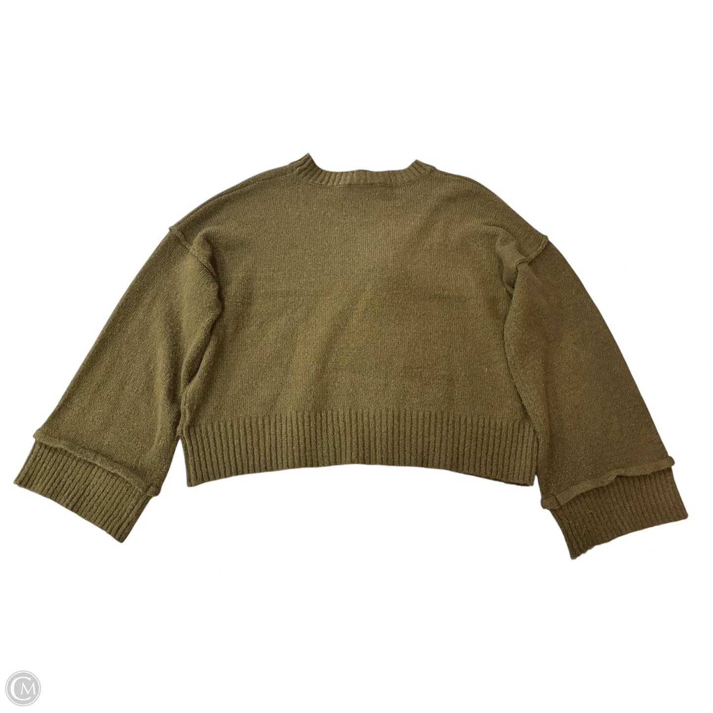 Sweater By Clothes Mentor In Green, Size: L