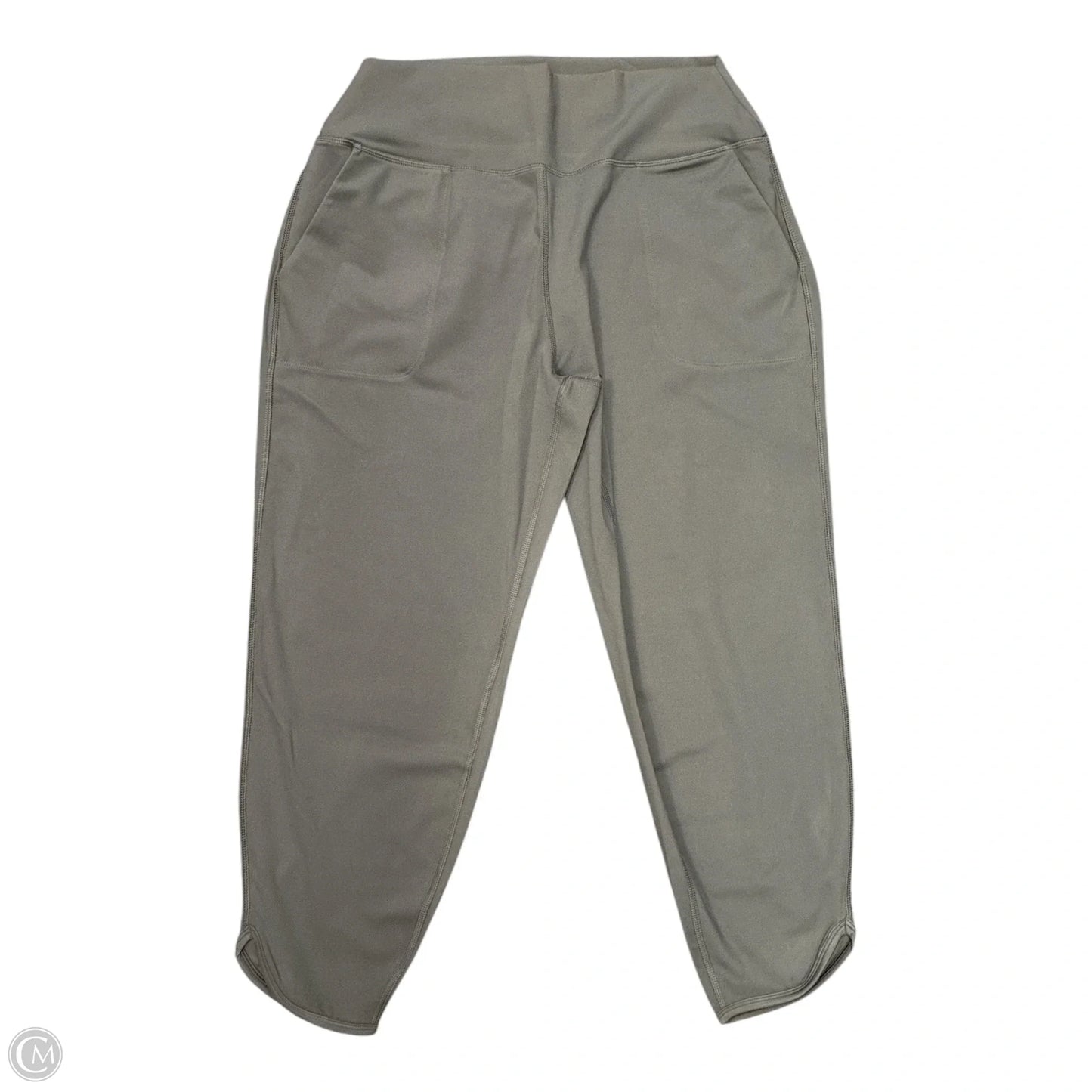 Athletic Leggings By Rbx In Grey, Size: M
