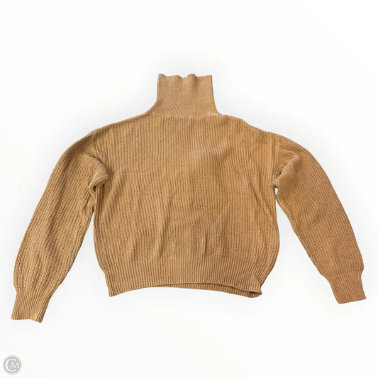 Sweater By Ambiance Apparel In Tan, Size: L