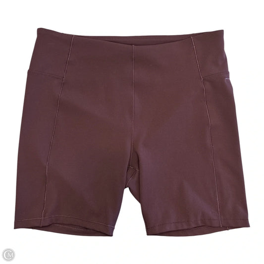 Athletic Shorts By Harmony Balance In Brown, Size: Xl
