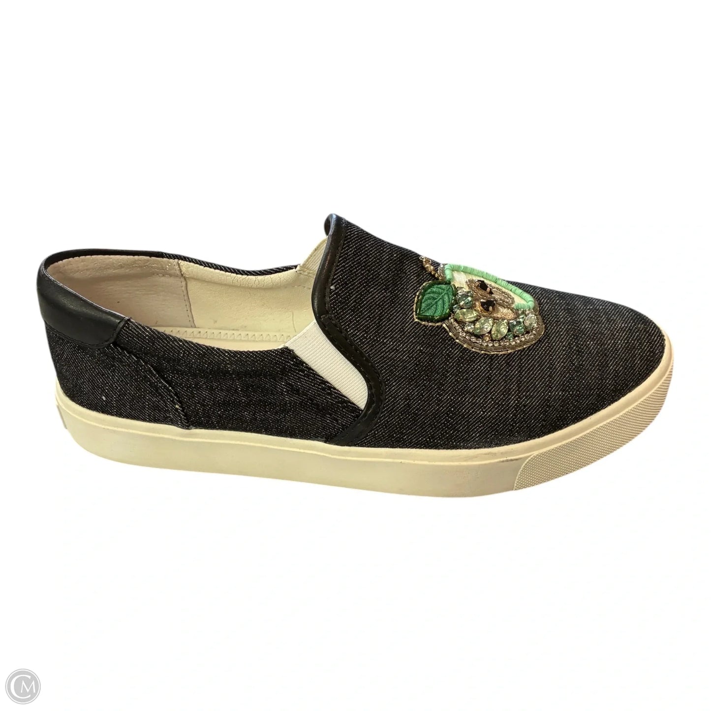 Shoes Sneakers By Sam Edelman In Black Denim, Size: 8.5