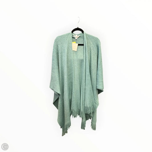 Poncho By Lauren Conrad In Blue, Size: Onesize
