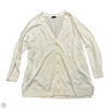 Cardigan By Talbots In White, Size: 1x