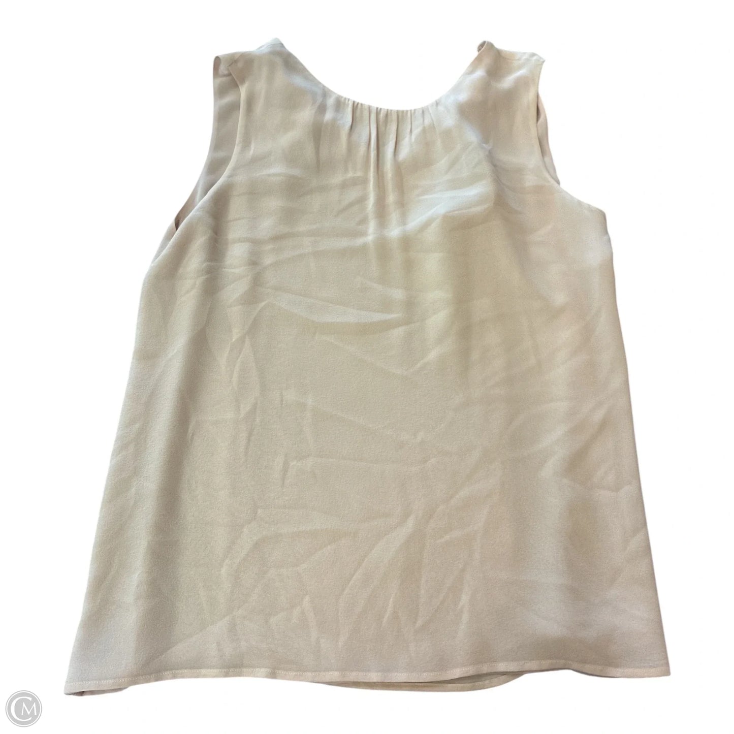 Top Sleeveless Designer By Tory Burch In Beige, Size: Xl