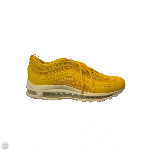 Shoes Athletic By Nike In Yellow, Size: 7.5