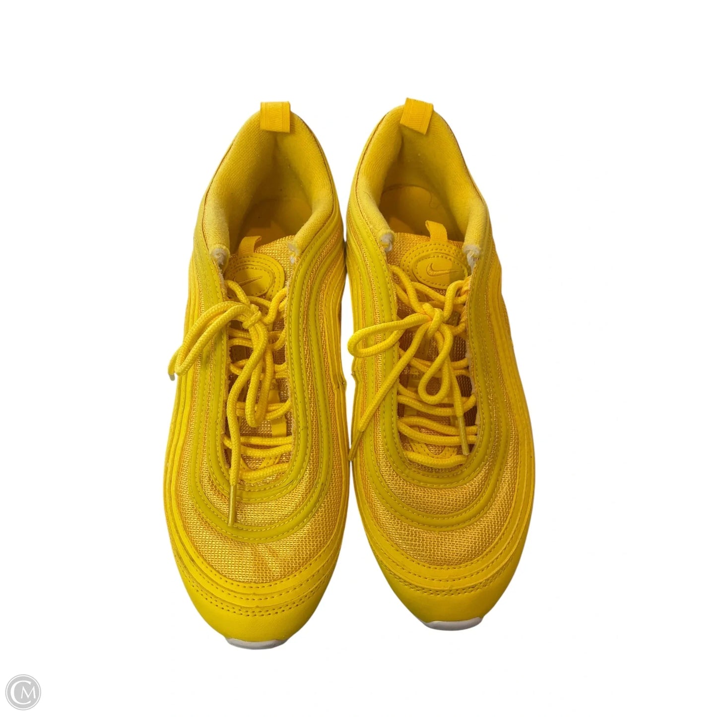 Shoes Athletic By Nike In Yellow, Size: 7.5