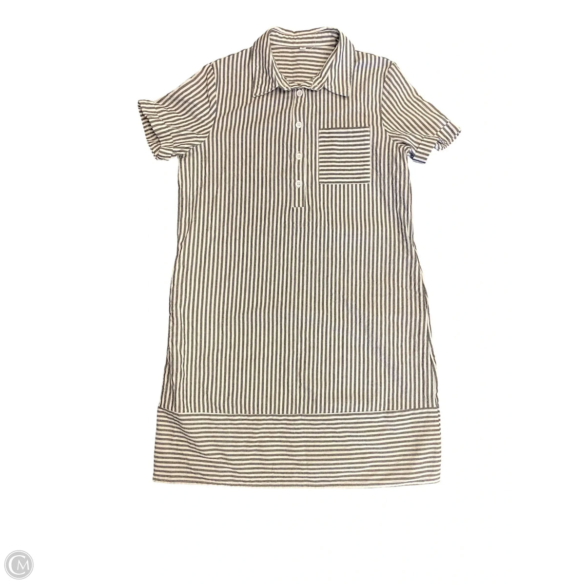 Dress Casual Short By Cme In Striped Pattern, Size: S