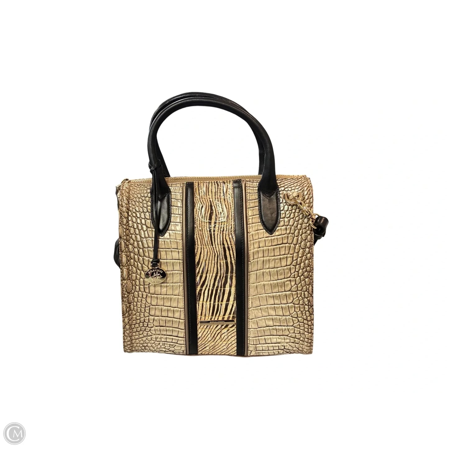 Handbag Designer By Brahmin, Size: Medium