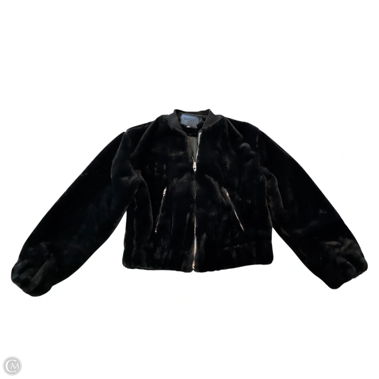 Jacket Faux Fur & Sherpa By Blanknyc In Black, Size: M