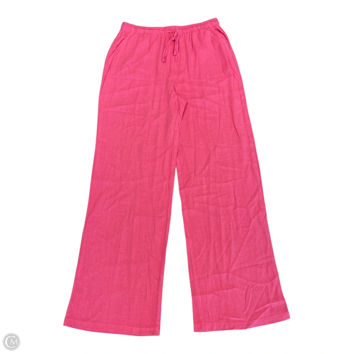 Pants Linen By Clothes Mentor In Pink, Size: 10