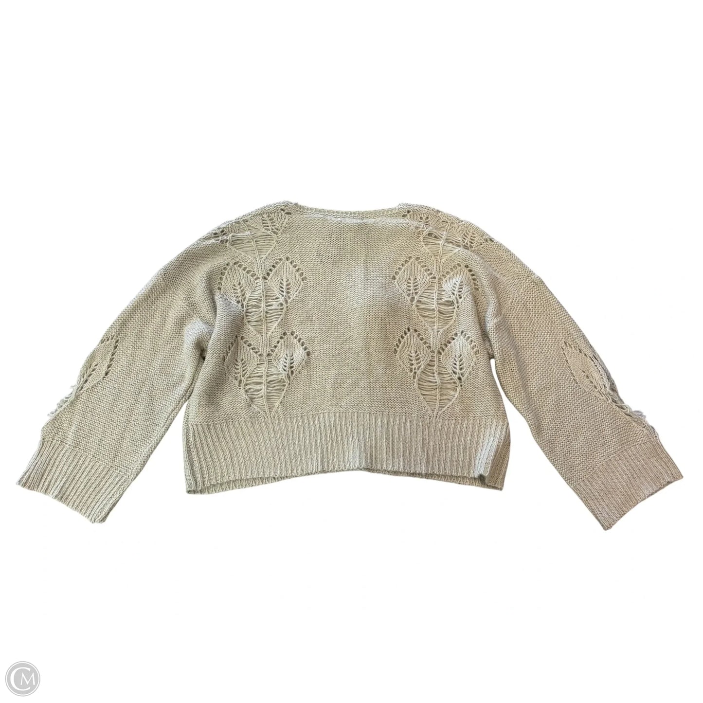 Sweater By Clothes Mentor In Grey, Size: S
