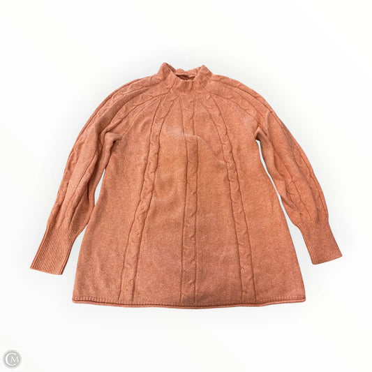 Sweater By Soft Surroundings In Pink, Size: L