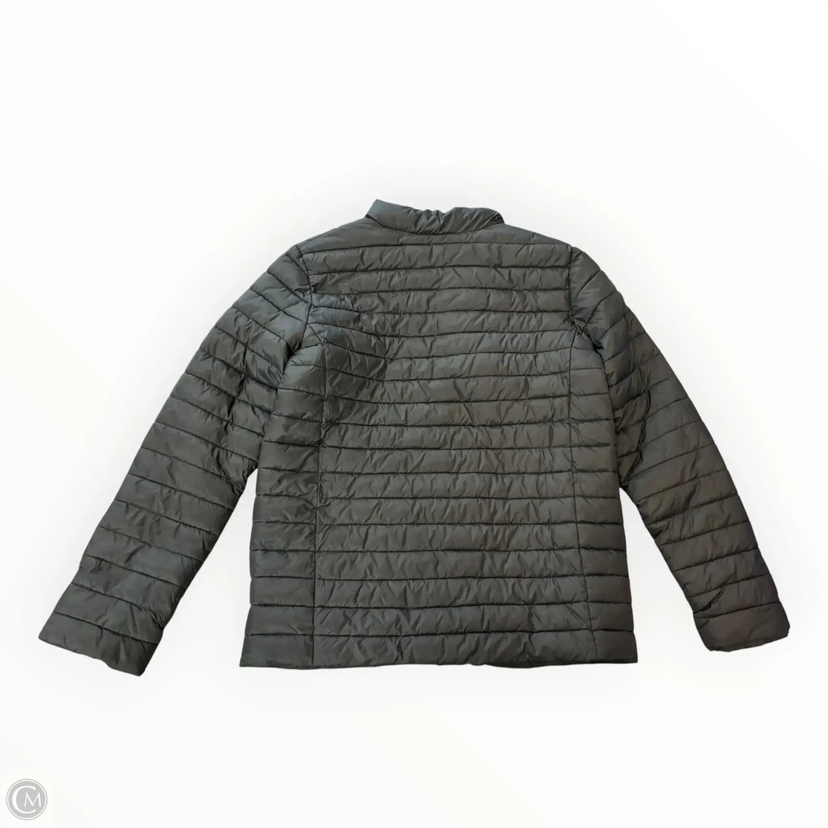 Jacket Puffer & Quilted By Lands End In Black, Size: Xl
