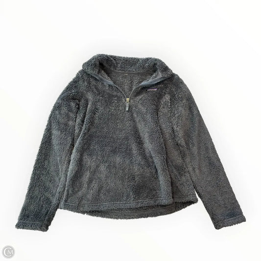 Jacket Fleece By Patagonia In Grey, Size: M