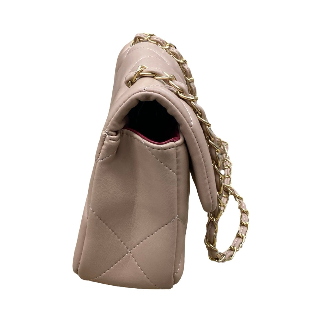 Handbag By Clothes Mentor In Tan, Size:Medium