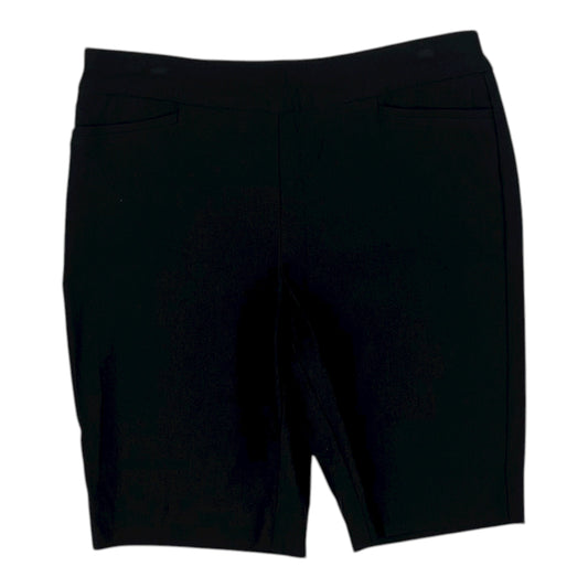 Shorts By Chicos In Black, Size:8