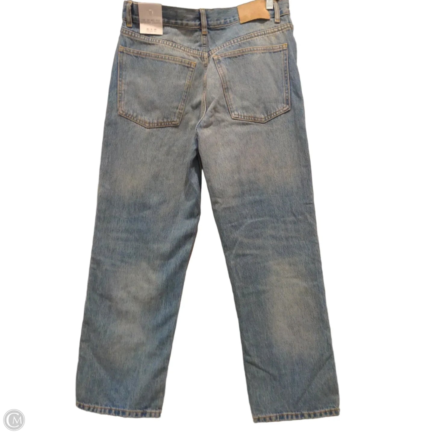 Jeans Straight By Zara In Blue, Size: 4