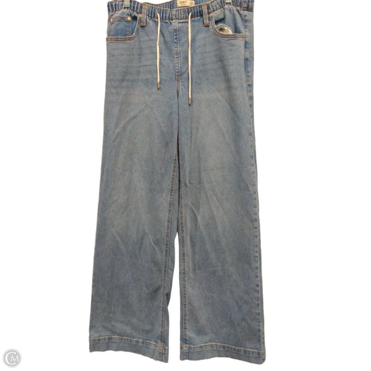 Jeans Straight By Oat In Blue, Size: 6