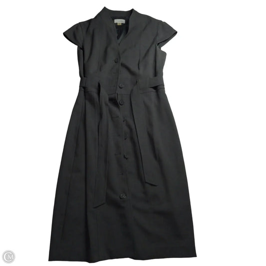 Dress Work By Calvin Klein In Grey, Size: 10