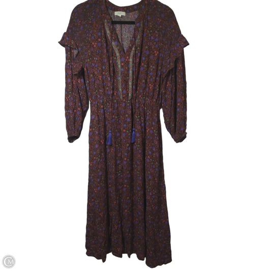 Dress Casual Maxi By Easel In Purple & Red, Size: S
