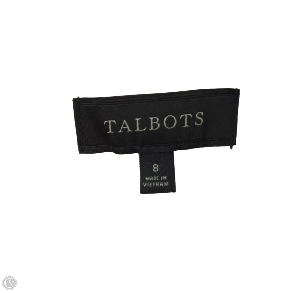 Coat Peacoat By Talbots In Cream, Size: 8