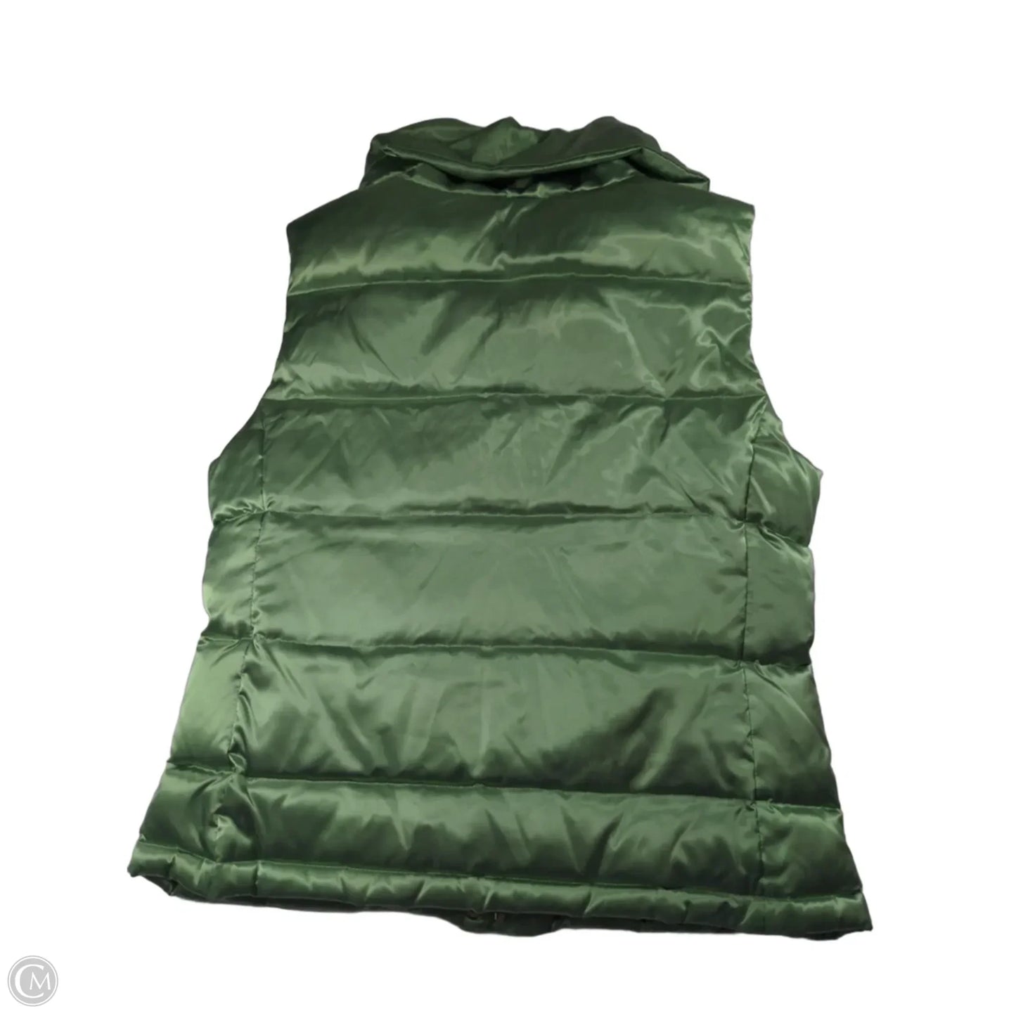 Jacket Puffer & Quilted By Talbots In Green, Size: M