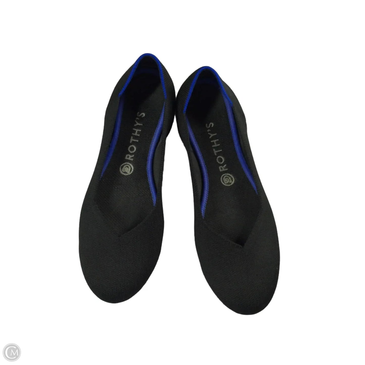 Shoes Flats By Rothys In Black, Size: 9.5