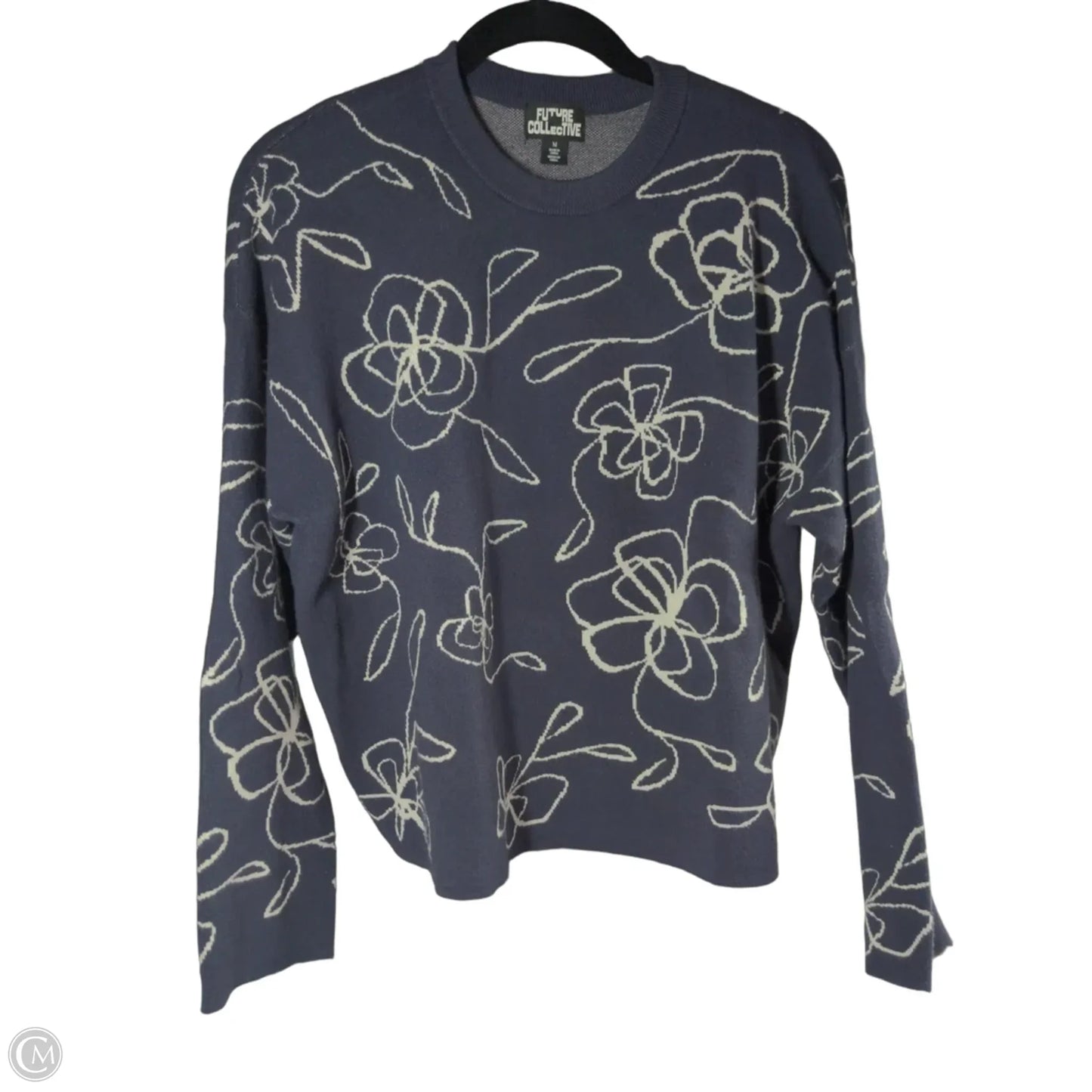Sweater By Future Collective In Blue, Size: M