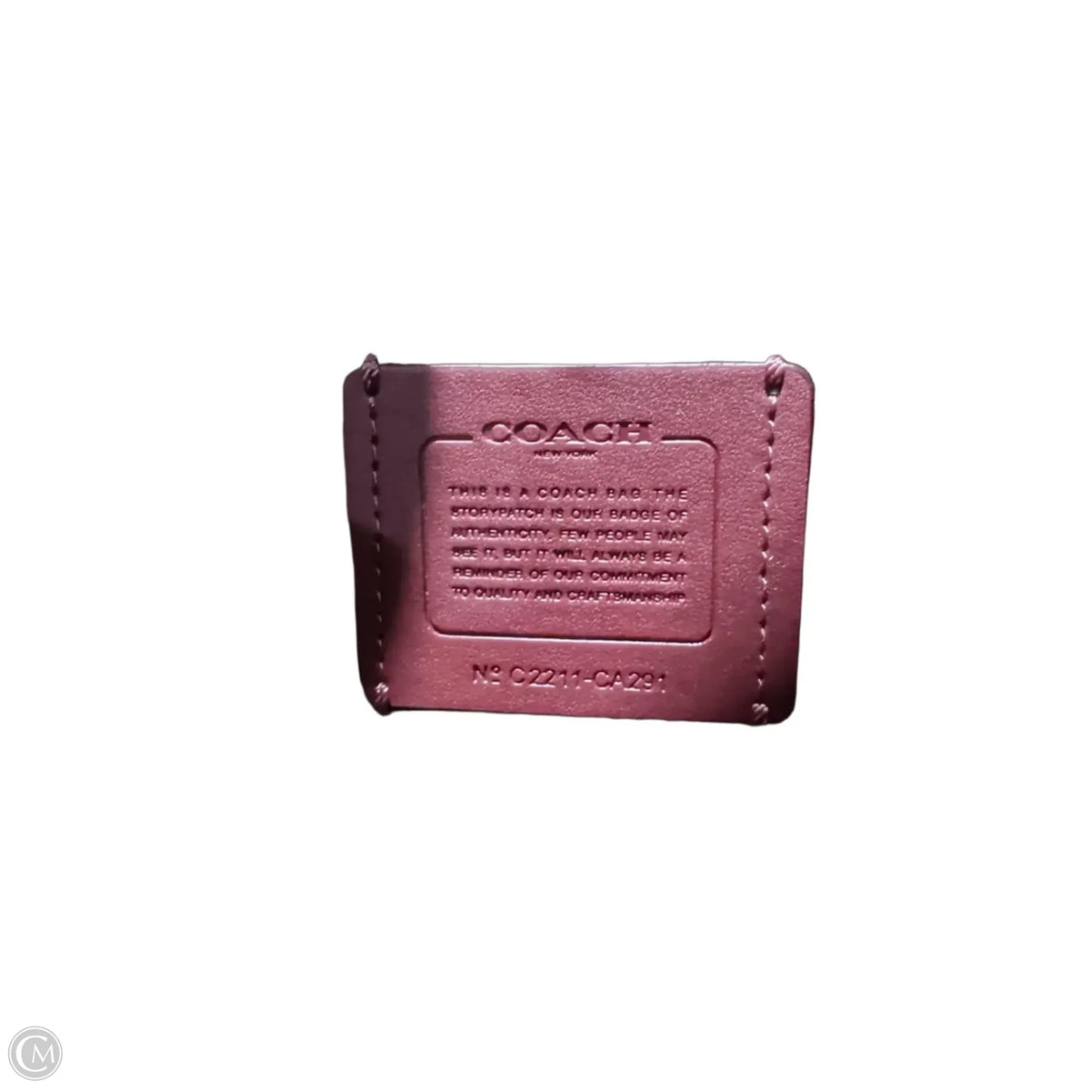 Handbag Designer By Coach, Size: Small