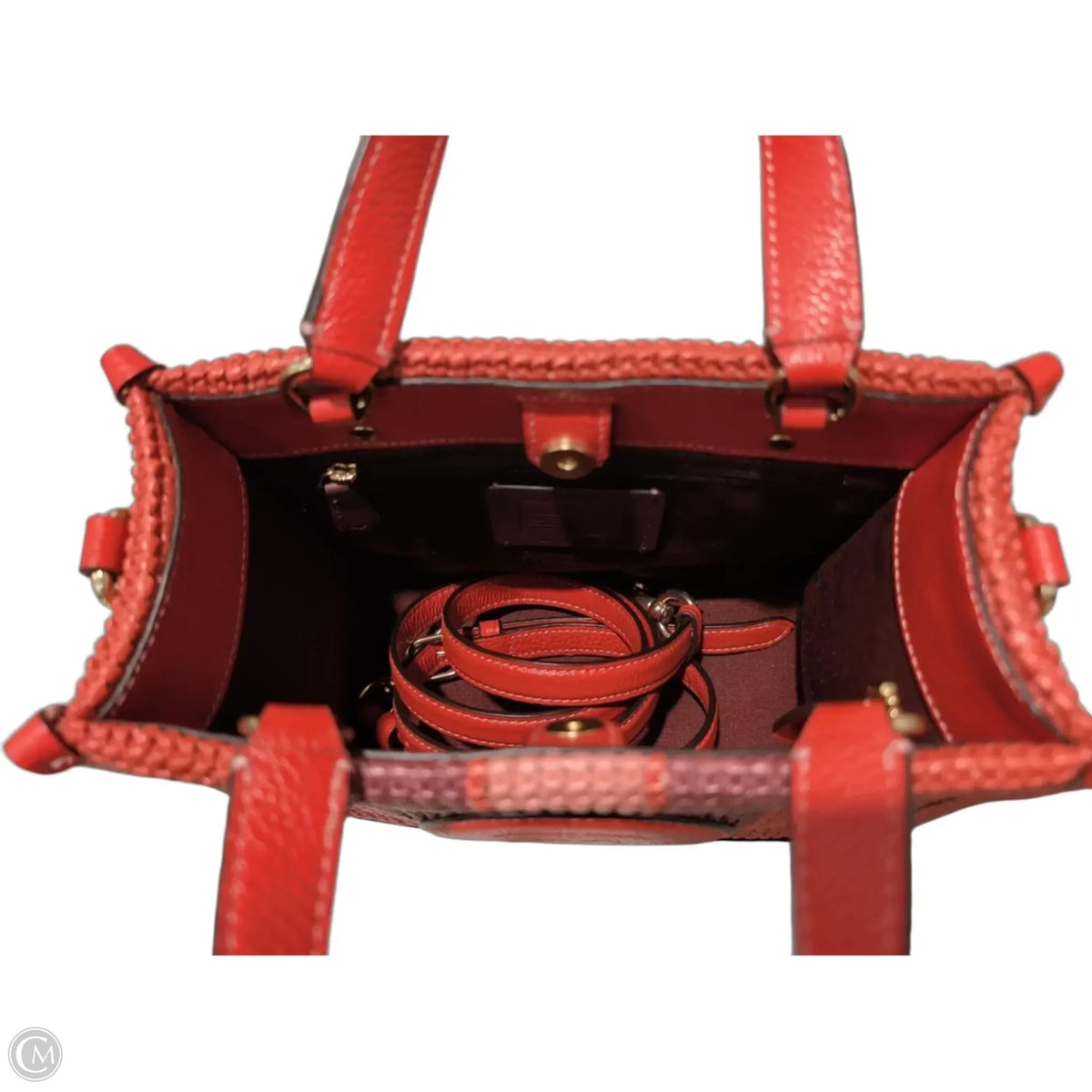 Handbag Designer By Coach, Size: Small