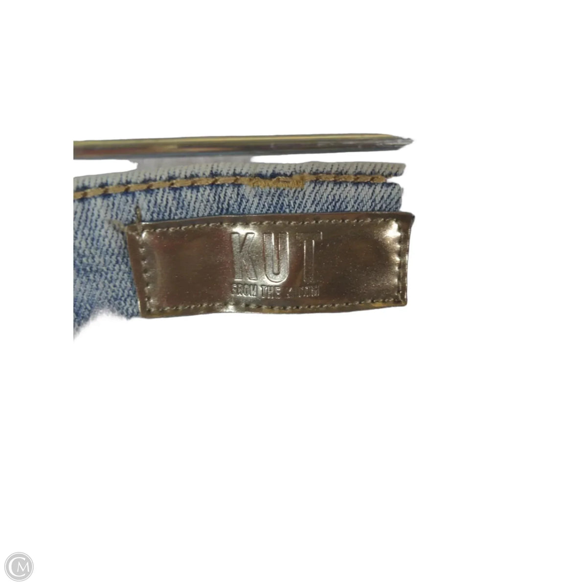 Jeans Wide Leg By Kut In Blue, Size: 0