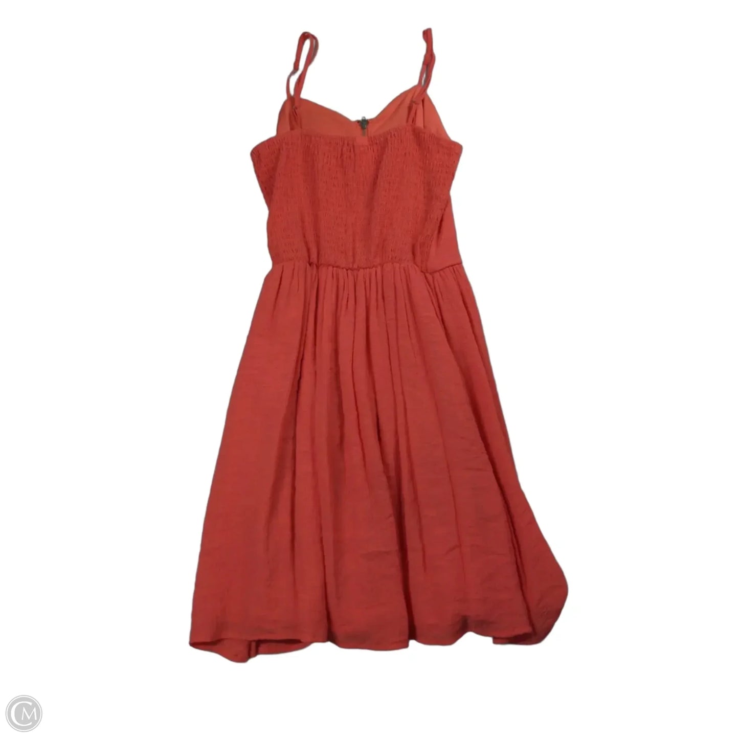 Dress Casual Midi By Xhilaration In Orange, Size: Xs