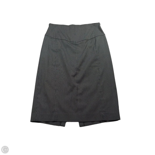 Skirt Midi By Express Design Studio In Striped Pattern, Size: 4