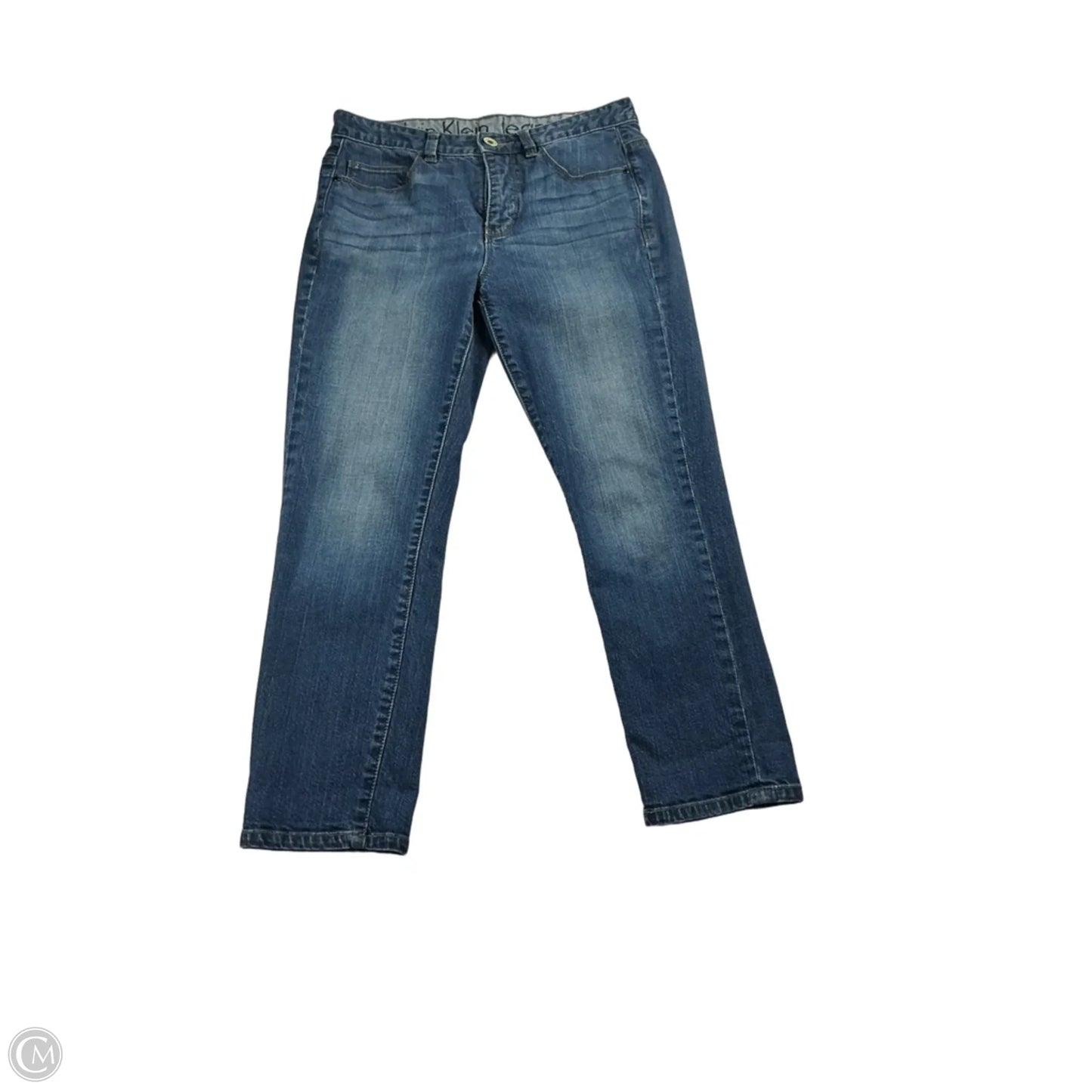 Jeans Skinny By Calvin Klein In Blue, Size: 6