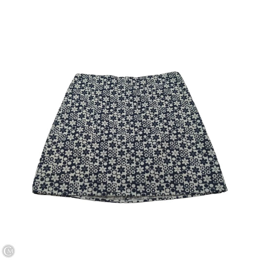 Skirt Mini & Short By Elodie In Black & White, Size: M