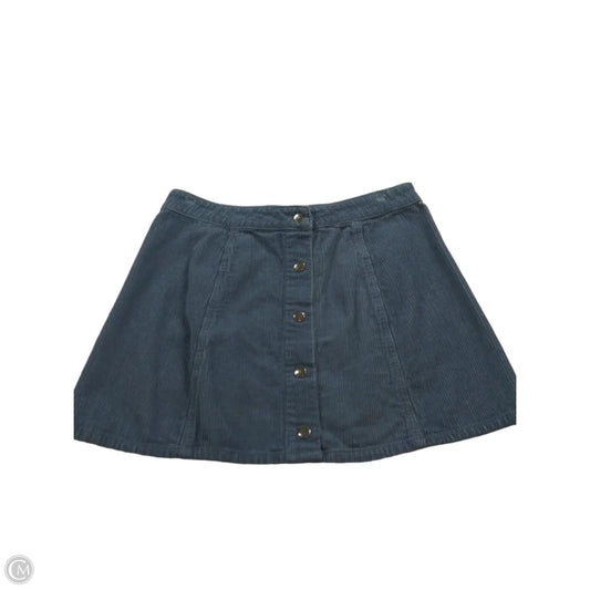 Skirt Midi By Forever 21 In Blue, Size: S